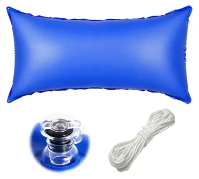 Obrázek produktu pro Plavecký polštář, obdélníkový, 120 x 240 cm, nafukovací polštář do bazénu