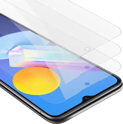 Produktbild von Cadorabo 3x Panzer Folie für Vivo Y52 5G / Y72 5G Schutzfolie in Transparent Folie Tempered Display-Schutzglas