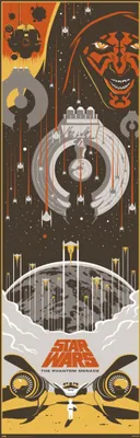Obrázek produktu pro Star Wars - Plakát na dveře - Epizoda 1 - Bitva