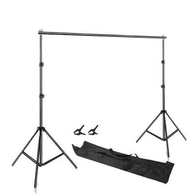 Obrázek produktu pro Stojan na pozadí pro fotografování, teleskopická konstrukce, studiová fotopodpěra, 2600x3000, běžná sada 1