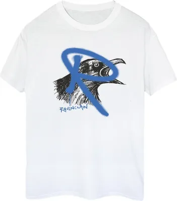 Produktbild von Harry Potter - "Ravenclaw" T-Shirt für Damen BI28174 (S) (Weiß)