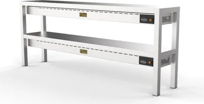 Obrázok produktu pre Keramická vyhrievaná pracovná doska, 2 úrovne, 1600 W, s 8 ohrievačmi po 250 W