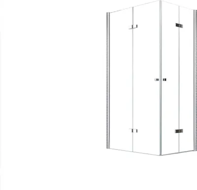 Produktbild von Glaszentrum Hagen 90x75x195 cm Hera Eck Duschkabine