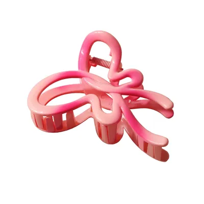 TPZORJX 6 Stück Banana Clips - Haarklammern Mit Fischdesign In Bunten Farben, Für Lange Haare, Damen & Mädchen