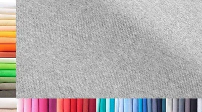 Produktbild von Jersey Stoff XXL 96% Baumwolle melange light