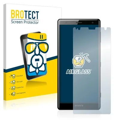 Produktbild von BROTECT Schutzglas für Sony Xperia XZ2 Schutzfolie Panzer Folie Glas Display Schutz klar