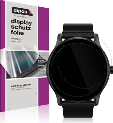 Produktbild von 5x Schutzfolie für Haylou GS Smartwatch klar Displayschutzfolie Folie Display Schutz dipos