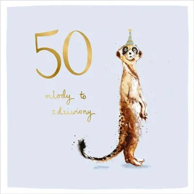 Image de Carte de vœux pour un 50e anniversaire - AbCard