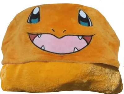 Image de Hurtowa Koc Z Kapturem Pokémon Charmander 120 x 150 cm