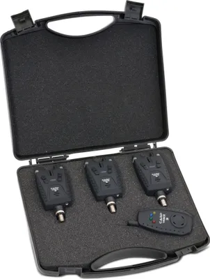 Produktbild von Sänger Carp Voice 3 3+1 Funk Set rot+grün+blau - Bissanzeiger Set
