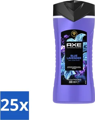 Produktbild von AXE - Duschgel - Blauer Lavendel - Beruhigend - Premiumduft - 300 ml - Vorteilspack - 25 Stücke