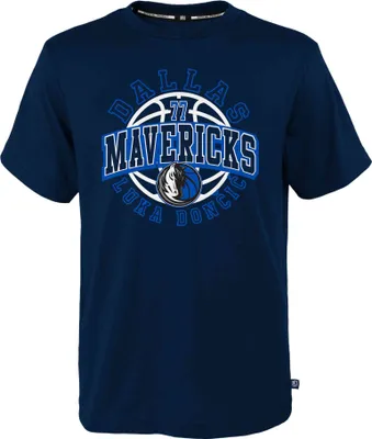 Zdjęcie produktu dla Outerstuff - NBA Dallas Mavericks Koszulka z imieniem i numerem Luka Doncic : Niebieski XXL Kolor: Niebieski Rozmiar: XXL