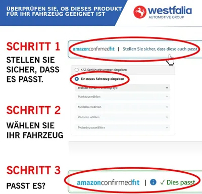 Produktbild von Westfalia Verschlusstopfen für Abnehmbare Anhängerkupplung Nicht universell