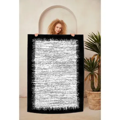Produktbild von Conceptum Hypnose, Woosonıl078, Teppich (160 x 230), 100% BAUMWOLLE, Weiß, 160 x 230 cm