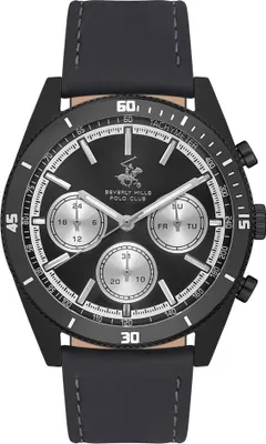Image de Set pour homme BEVERLY HILLS BP3619X.661 étui noir fashion pour cartes.