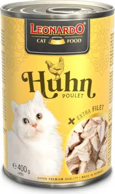 Obrázok produktu pre Leonardo konz. Huhn - Kuracie + extra filet 400 g