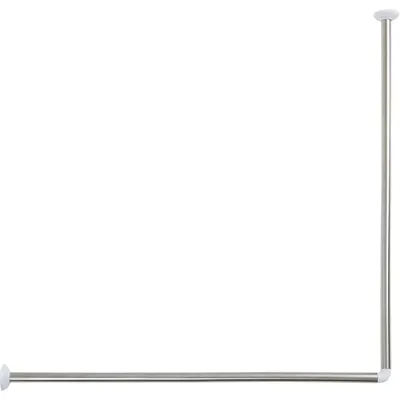 Produktbild von Eckduschstange 90x90 cm edelstahl - chrom - Tendance