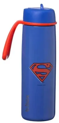 Obrázok produktu pre Termálna fľaša Superman z nehrdzavejúcej ocele, 690 ml - Súbor výmenných slamiek s ústnikom pre fľašu