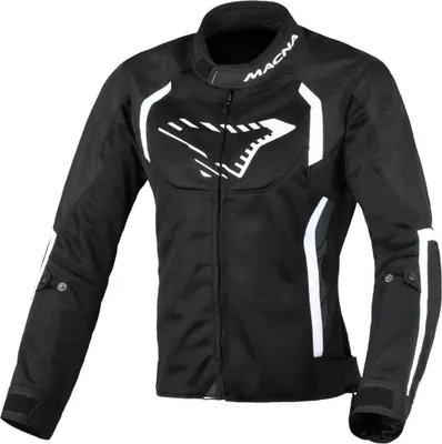 Produktbild von MACNA GRISCA Damentextiljacke schwarz-weiss XXL