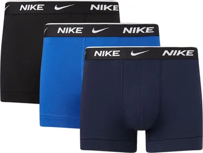 Productafbeelding van Nike Heren Onderbroeken Essential Trunks, 3-pack – Korte pijplengte, aansluitende pasvorm