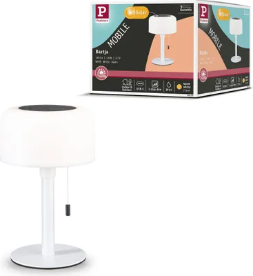 Obrázok produktu pre Solárna dobíjacia lampa Paulmann Bartja
