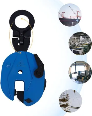 Produktbild von Plattenhebeklemme – 2 Ton Tragfähigkeit – Legierter Stahl – Für Stahlplatten – Hebeklemme