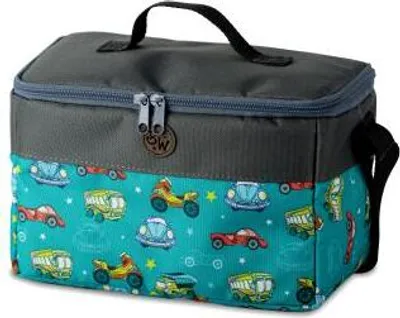 Produktbild von BAMBINIWELT Tasche für Toniebox, Musikbox-Tasche, für Hörwürfel z.B. Toniebox und Tigerbox Touch, verstellbare Innenfächer, Netzfach für Zubehör, Toniebox Tasche, Modell 2