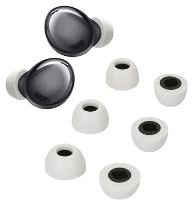 Produktbild von kwmobile 6x Ersatz In Ear Kopfhörer kompatibel mit Samsung Galaxy Buds Pro - 3 Größen - Polster Ohrstöpsel In-Ear Ohrhörer - Grau