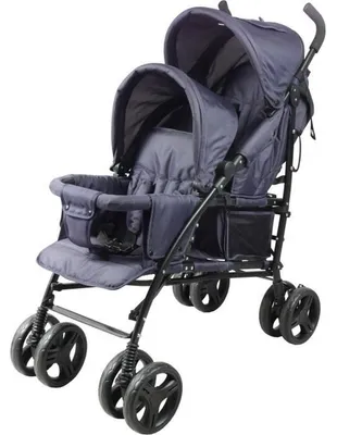 Obrázok produktu pre Detský kočík Bambisol Double Cane, modrá farba