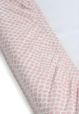 Produktbild von PolkaHome® Wickelauflage mit Schlangenmuster, Rosa, 50 x 70 cm