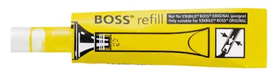 Produktbild von Tinte zum Nachfüllen - STABILO BOSS ORIGINAL Refill - gelb