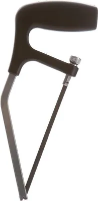 Produktbild von Bügelsäge mit 245 mm Gesamtlänge und 50 mm Klingenlänge, austauschbare Klinge