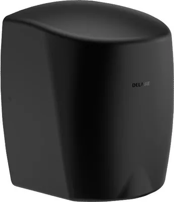 Produktbild von Delabie Händetrockner HIGHFLOW auto. Luftgebläse matt schwarz
