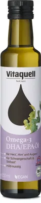 Produktbild von Vitaquell Omega 3 DHA Öl 250 ml