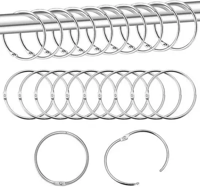 Produktbild von Metallene Ringen 50mm für Vorhänge Dusche