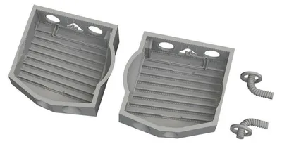 Produktbild von Eduard Accessories 6481067 - 1:48 P-40 wheel bays PRINT EDUARD
