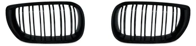 Immagine prodotto di Griglia radiatore a nido d'ape, colore nero, per BMW Serie 3 E46, versione a 4 porte, anno 20