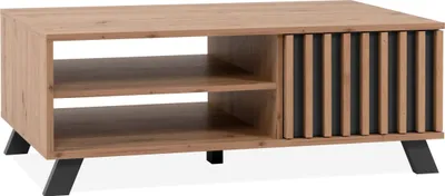 Produktbild von Couchtisch >Medan< (BxHxT: 110,5x42x67 cm) in Artisan Oak / Anthrazit