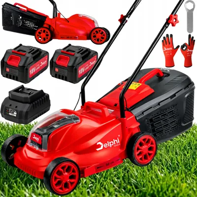 Obrázek produktu pro Akumulátorová sekačka bezuhlíková výkonná 2x baterie nabíječka 32 cm