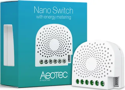 Produktbild von Aeotec Nano Switch mit Energieanzeige
