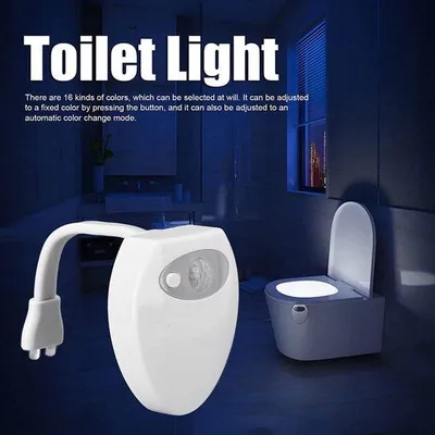 Image de Veilleuse de toilettes avec détecteur de mouvement et piles