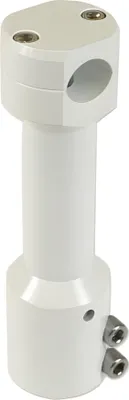 Image de Pince de guidon STR8 pour Yamaha Aerox / MBK Nitro, blanc