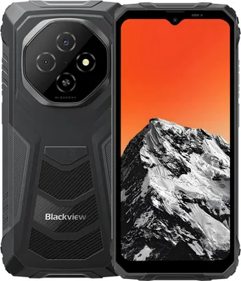 Blackview FORT 1 Outdoor Smartphone 6GB+256GB Schwarz, Android 15, 6,56" HD+ IPS, 10000mAh Akku