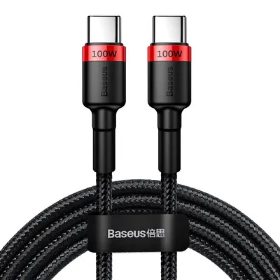 Obrázek produktu pro Baseus CATKLF-AL91 USB kabel 2 m USB C ern