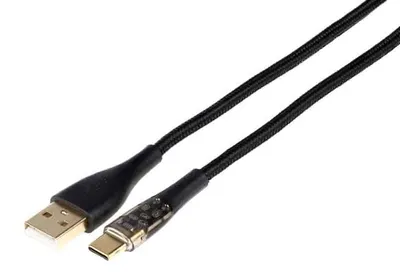 Productafbeelding van WAYME laad- en synchronisatiekabel met microvezelmantel, 120 cm, USB > USB-C, max. 30W