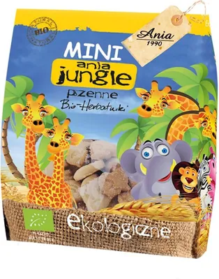 Obrázok produktu pre MINI JUNGLECOOKIES 100 g -ANIA