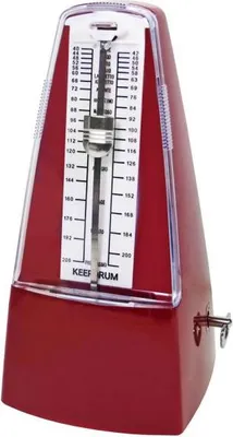 Immagine prodotto di keepdrum Metronomo GMPL RD con campana rossa