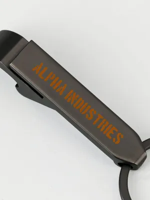 Image de alpha industries, gourde alpha industries, modèle SS266964, gourde utilitaire, couleur "gun metal"