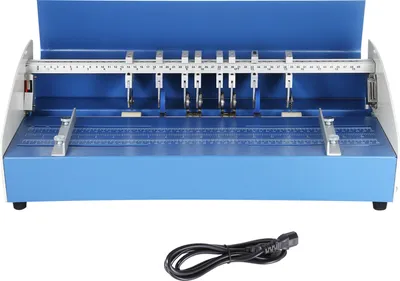 Obrázok produktu pre SucceBuy 20,5" 520 mm elektrická bigovačka, 3 v 1, ťažká bigovačka na papier na bodovanie, perforovanie a rezanie, kovová konštrukcia