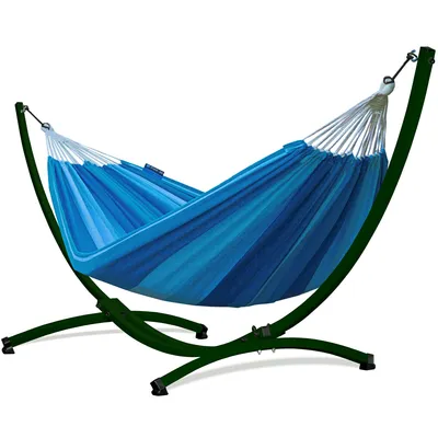 Immagine prodotto di Amaca Potenza con telaio Per due persone Amaca 220x160 cm I Telaio 220kg